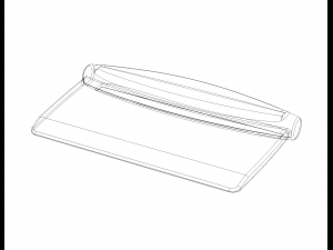 Hard Plastic Bench Scraper 3D Принт Модель