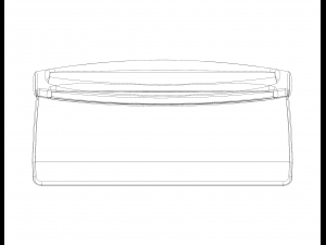 Hard Plastic Bench Scraper 3D Принт Модель