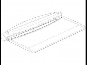 Hard Plastic Bench Scraper 3D Принт Модель