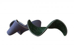 Moebius Shape Geometric Art 3D-Druckmodell