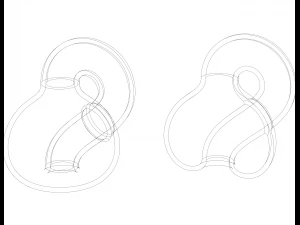Optical illusion - Klein Bottle by MC Escher 3D Print Model