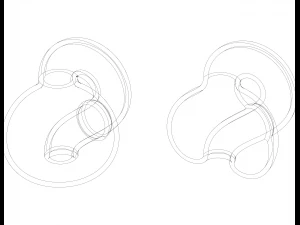 Optical illusion - Klein Bottle by MC Escher 3D Print Model
