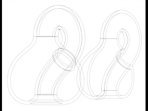 Optical illusion - Klein Bottle by MC Escher 3D Print Model