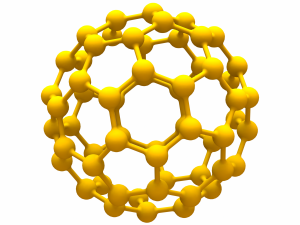 Truncated Icosahedron with Atoms 3Dプリントモデル
