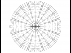 Wireframe Shape Globe Grid Sphere 3D Принт Модель