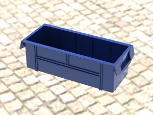 Small Parts Storage Box 3D Print Model