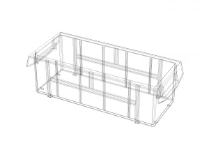 Small Parts Storage Box 3D Print Model