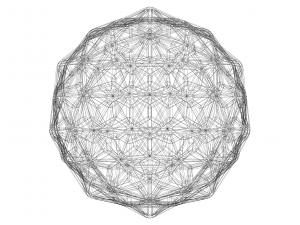 Wireframe Shape Geometric Diamond 3D-Druckmodell