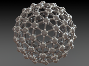 Geodesic Structure with Atoms 3D 打印模型