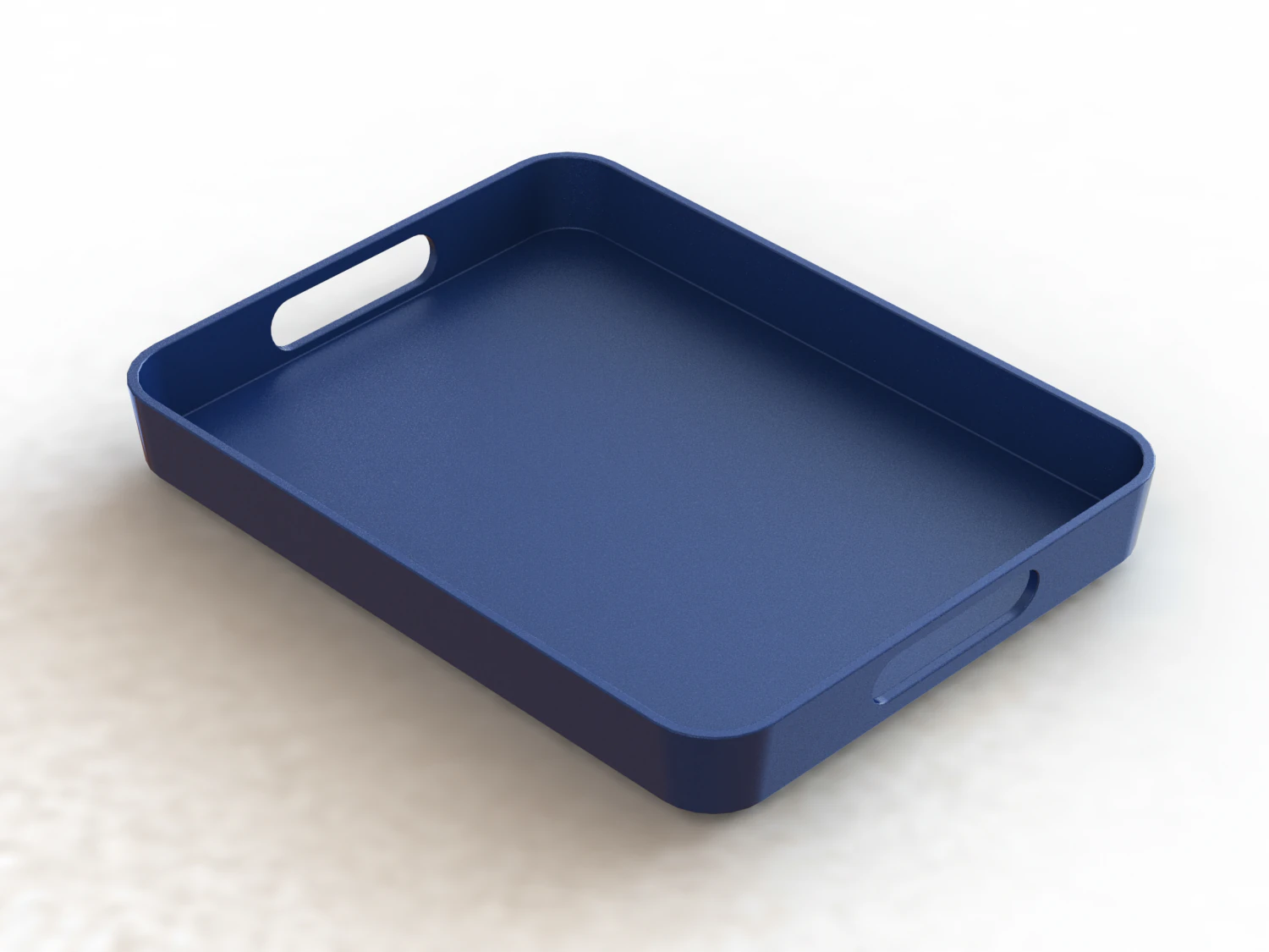 Plastic Conical Tray 3D Print Model .c4d .max .obj .3ds .fbx .stl .blend 