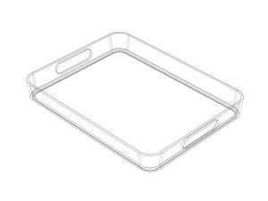 Plastic Conical Tray Modello di stampa 3D