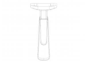 Plastic Towel Holder 3D Baskı Modeli