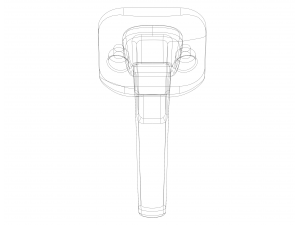 Plastic Towel Holder 3D Baskı Modeli