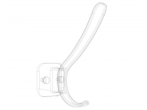 Plastic Towel Holder 3D Baskı Modeli