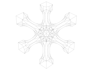 Lattice Structures of Skeletal I-WP Model do druku 3D