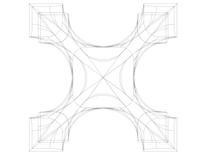 Lattice Structures of Skeletal I-WP Model do druku 3D