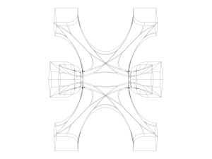 Lattice Structures of Skeletal I-WP Model do druku 3D