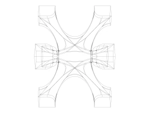Lattice Structures of Skeletal I-WP 3D Print Model