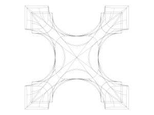 Lattice Structures of Skeletal I-WP Model do druku 3D