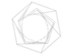 Twisted Pen-Hex Holder 3D Druckmodell