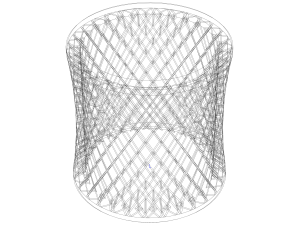 Circular Lattice Holder Modelo de Impressão 3D