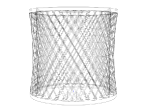 Circular Lattice Holder Modelo de Impressão 3D