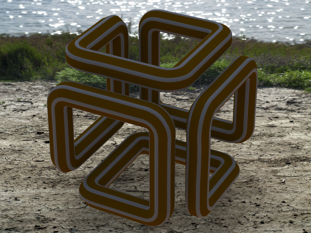 Hexa Infinity Cube 3D Print Model .c4d .max .obj .3ds .fbx .stl .blend 
