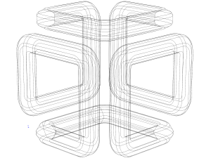 Hexa Infinity Cube 3D Print Model