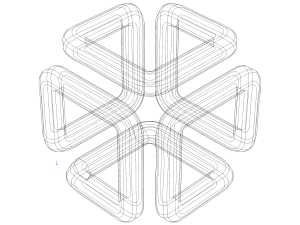 Hexa Infinity Cube 3D Print Model