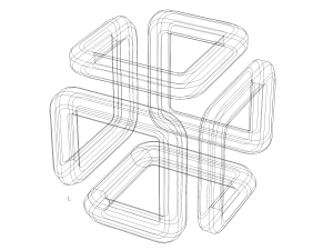 Hexa Infinity Cube 3D Print Model