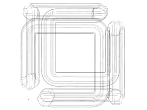 Hexa Infinity Cube 3D Print Model