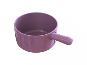 प्लास्टिक गोल डिपर 16एल 3D प्रिंट मॉडल