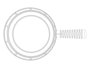 Plastic Round Dipper 16L 3D 프린트 모델