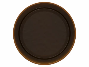 Knurled Antique Round Holder 3D Print Model