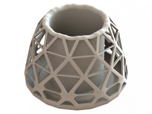 डायमंड लाइटवेट होल्डर 3D प्रिंट मॉडल