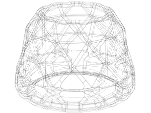 Diamond Lightweight Holder 3Dプリントモデル