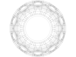 Diamond Lightweight Holder 3Dプリントモデル