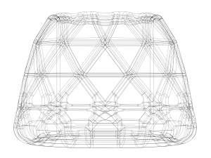 Diamond Lightweight Holder 3Dプリントモデル