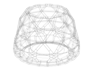 Diamond Lightweight Holder 3Dプリントモデル