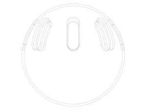 Plastic Wiffle Ball 3D Print Model