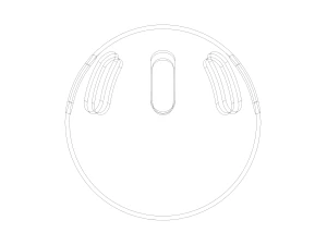 Plastic Wiffle Ball 3D Print Model