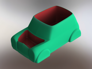 Mini Car Storage Box 3D Print Model