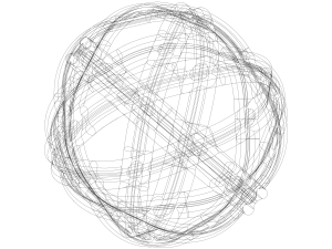 Woven Art Ball 3D Print Model
