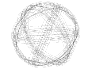 Woven Art Ball 3D Print Model