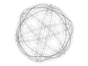 Woven Art Ball 3D Print Model