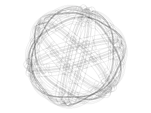 Woven Art Ball 3D Print Model
