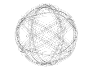 Woven Art Ball 3D Print Model
