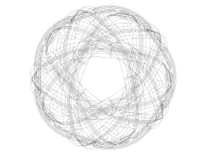 Woven Art Ball 3D Print Model