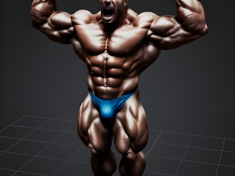 Titans Flex Hyper-Bodybuilder Collection Model do druku 3D