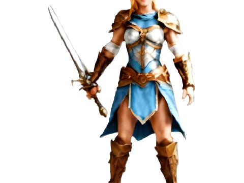 Warrior of the Realm 3D Druckmodell